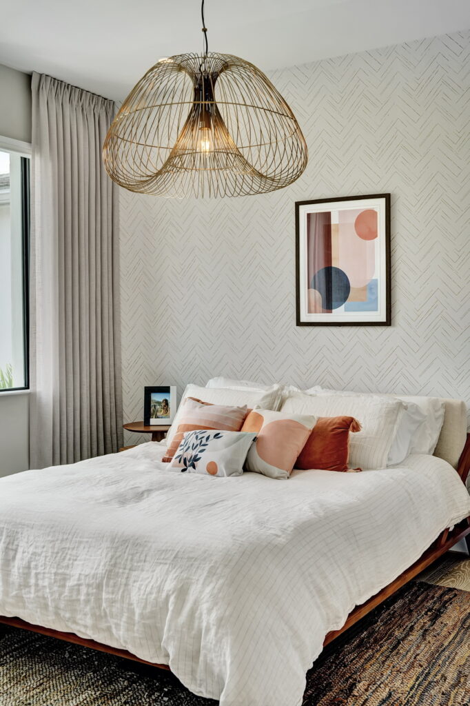 Eclectic Contemporary Oasis Guest Bedroom