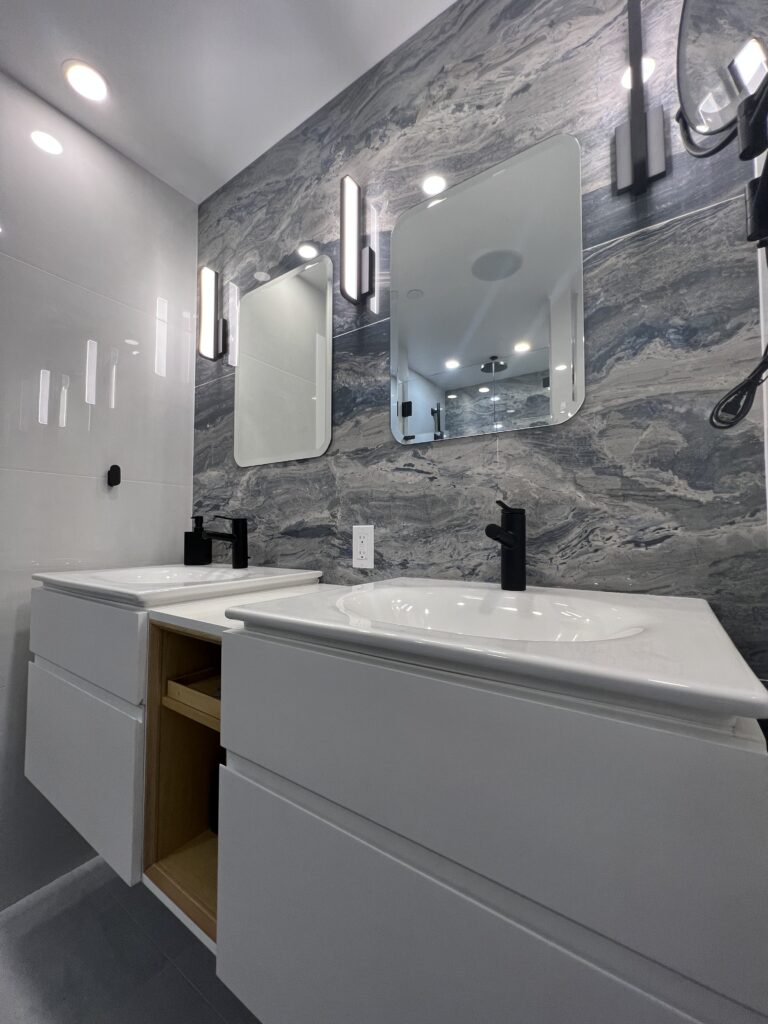 Miscellaneous Interior Design Bathroom Counter Project