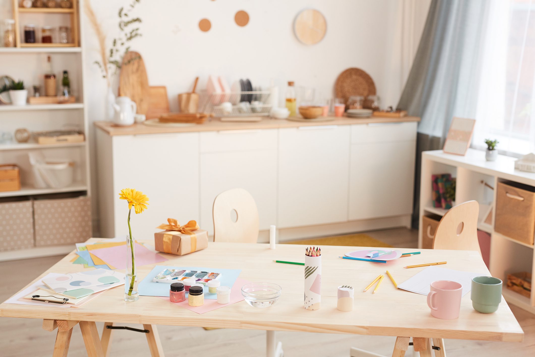 At-home education and learning center interior design ideas