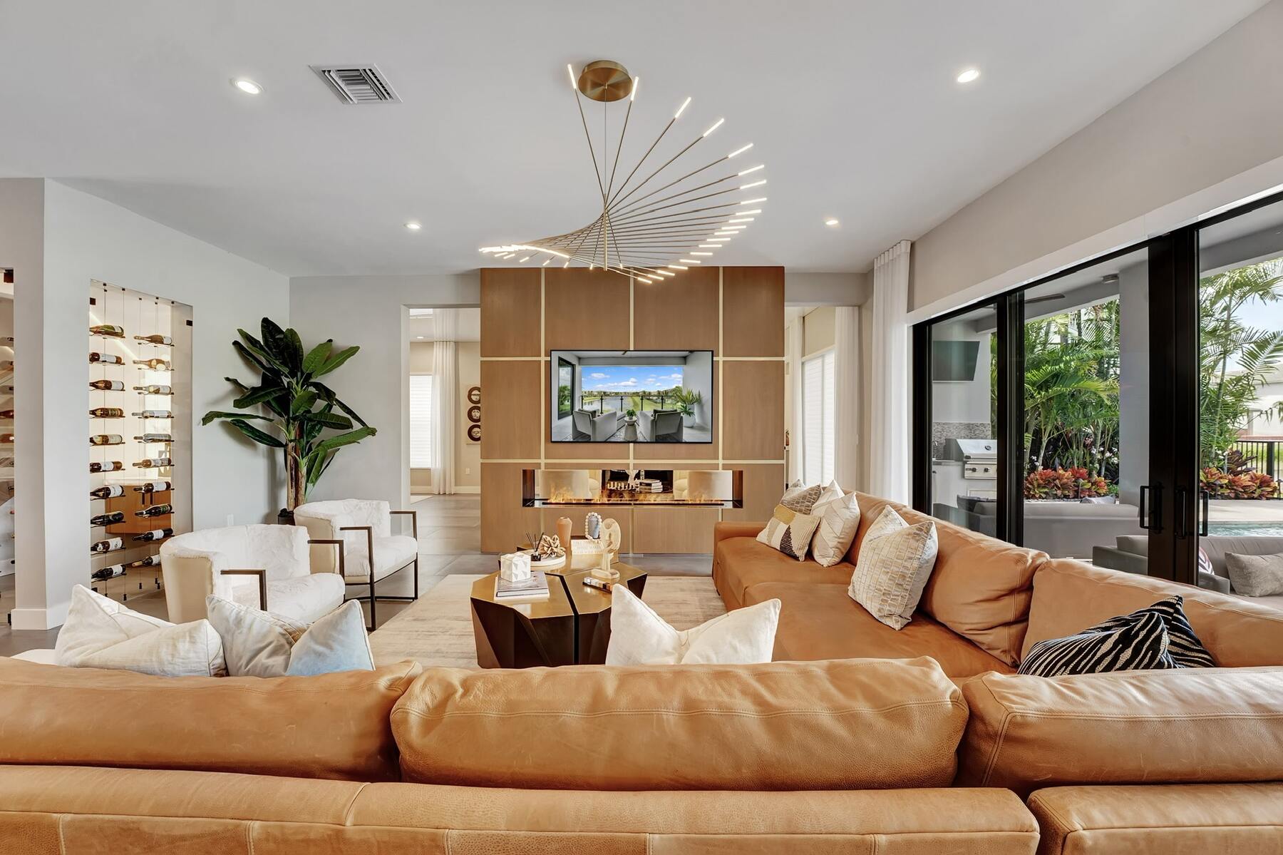 Eclectic Contemporary Oasis Interior Design